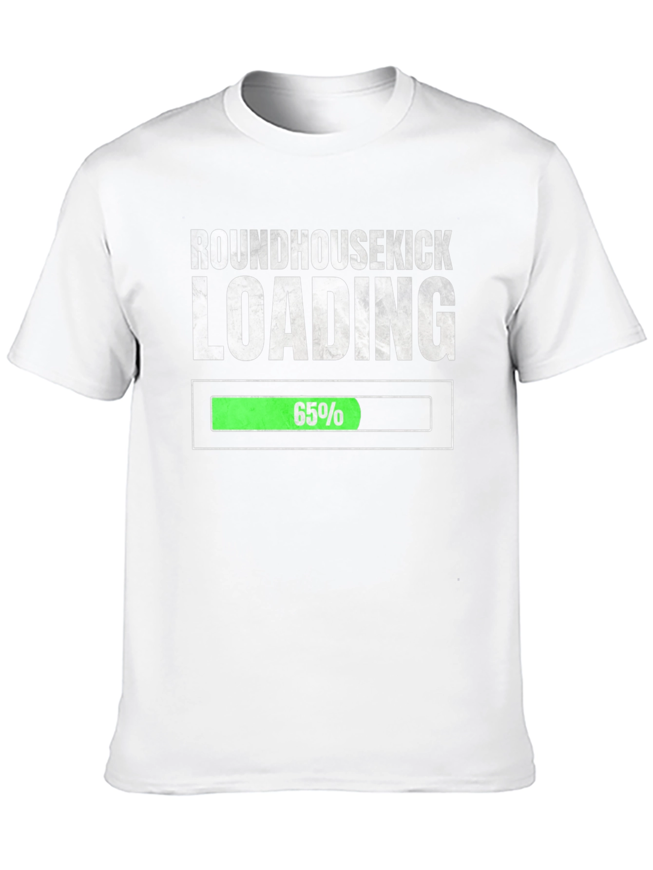 Roundhousekick Loading T-Shirt - Funny Martial Arts Tee