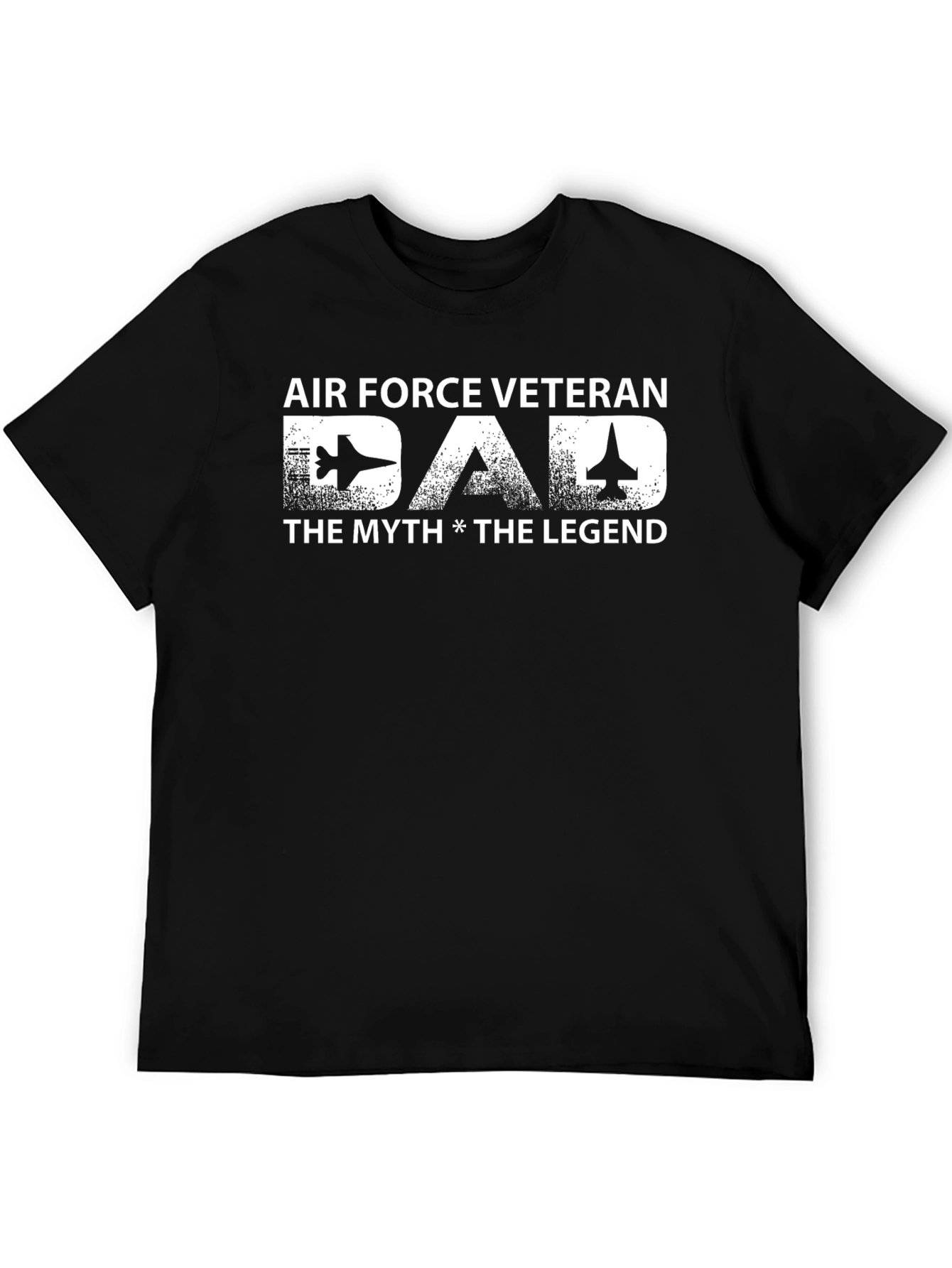Air Force Veteran Dad T-Shirt - The Myth The Legend