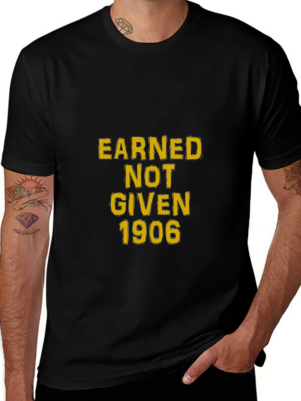 Earned Not Given 1906 Graphic Tee