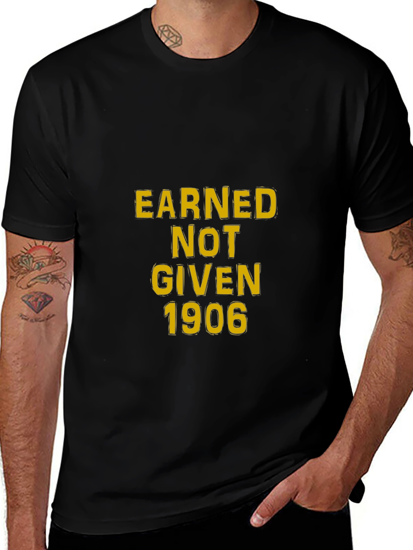 Earned Not Given 1906 Graphic Tee