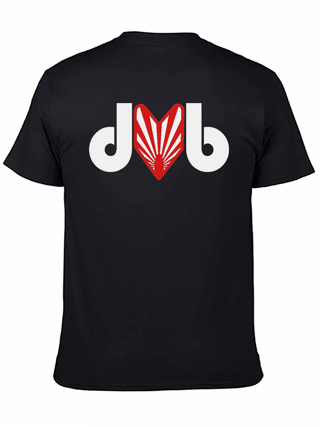 JMB Graphic Tee - Black Cotton Blend Casual Shirt