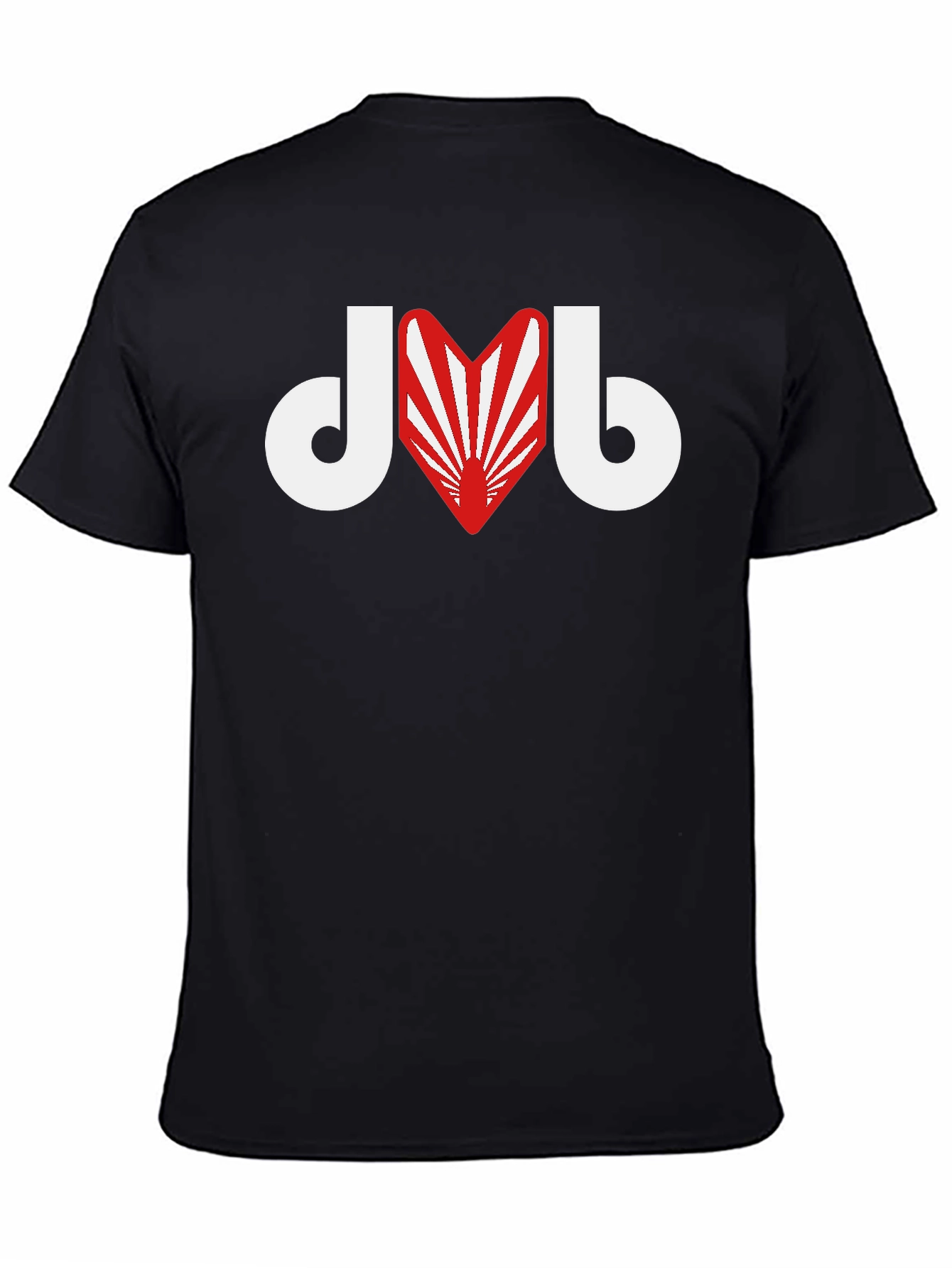 JMB Graphic Tee - Black Cotton Blend Casual Shirt