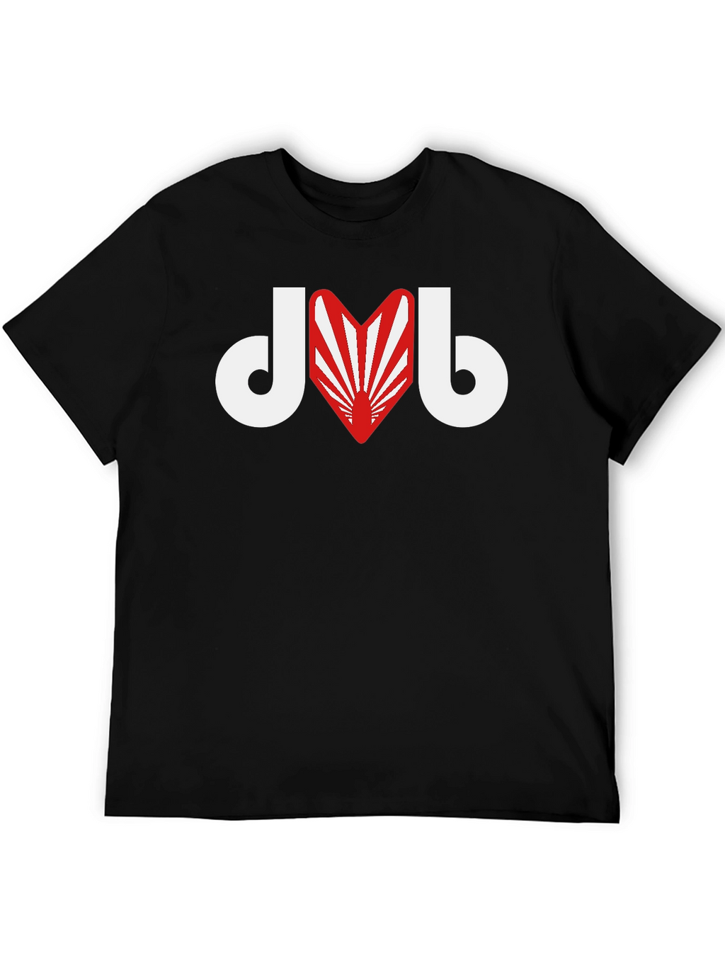 JMB Graphic Tee - Black Cotton Blend Casual Shirt