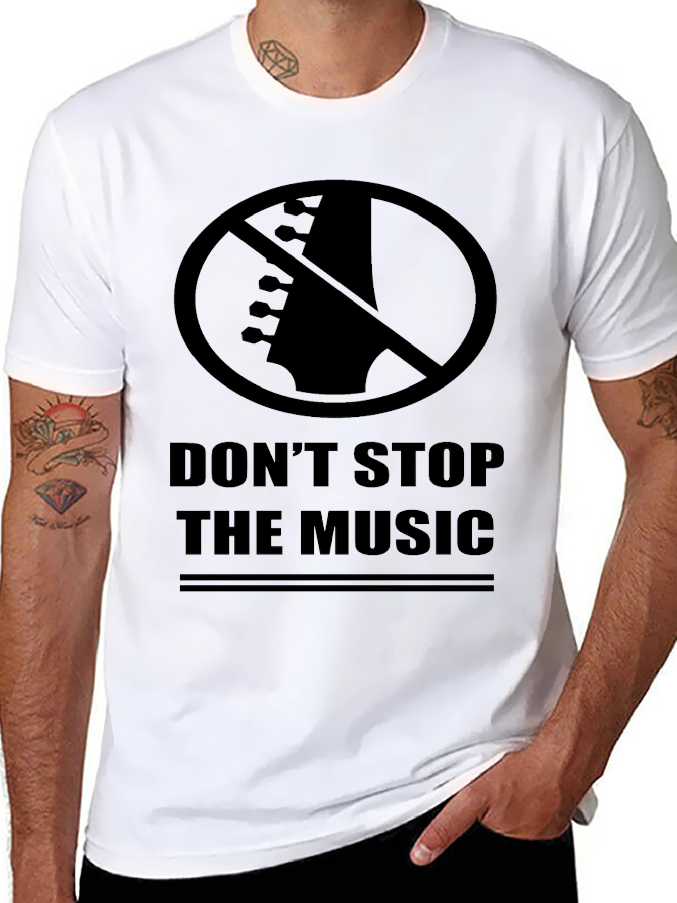 Dont Stop the Music Graphic Tee