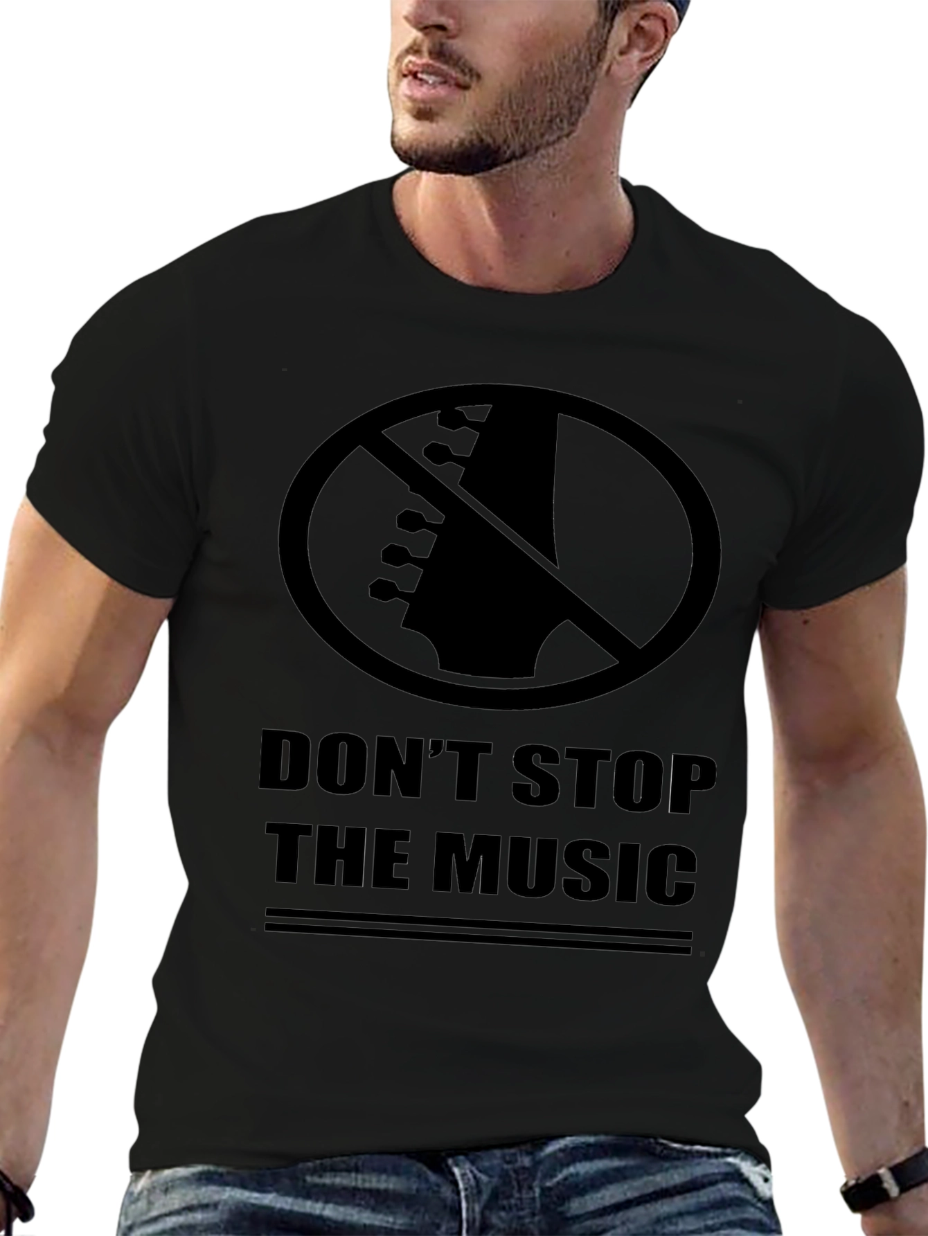 Dont Stop the Music Graphic Tee