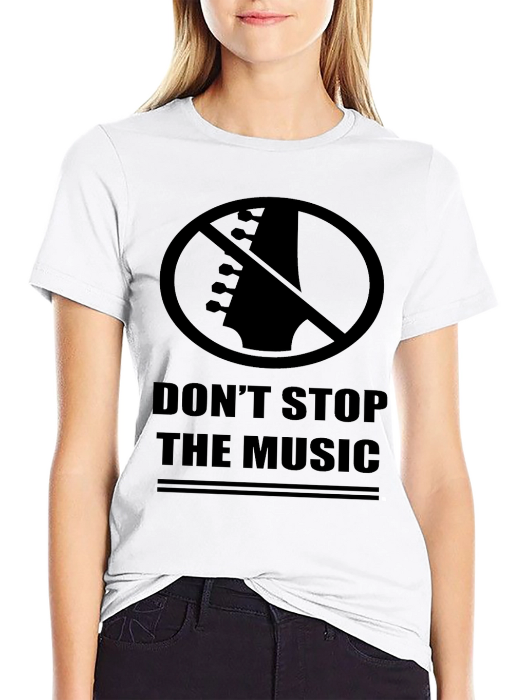 Dont Stop the Music Graphic Tee