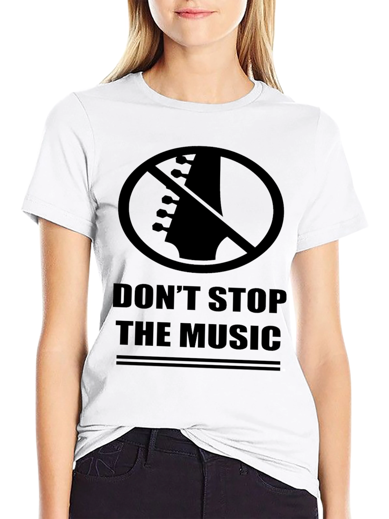 Dont Stop the Music Graphic Tee