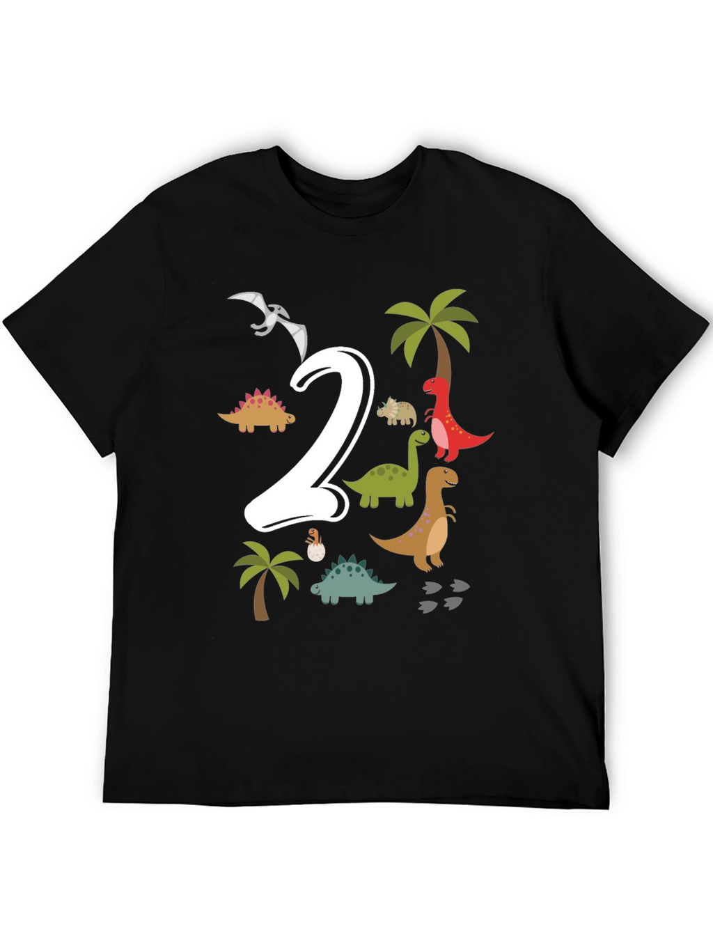 Dino 2nd Birthday T-Shirt