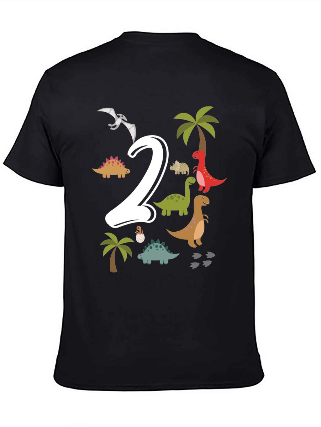 Dino 2nd Birthday T-Shirt