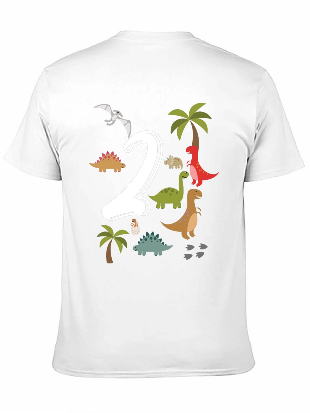 Dino 2nd Birthday T-Shirt