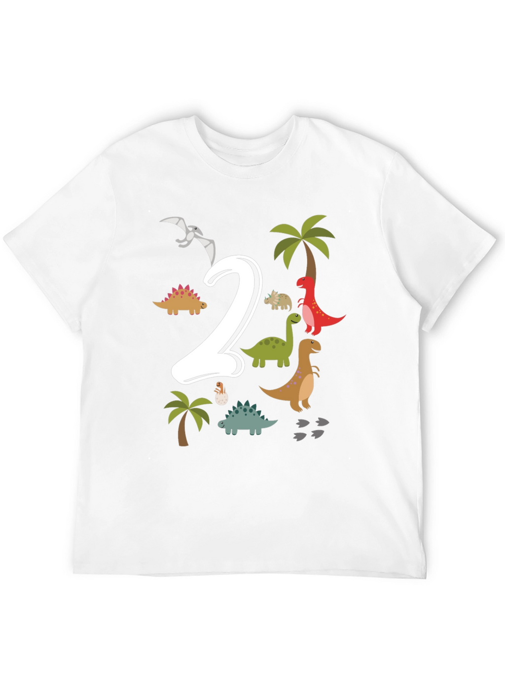 Dino 2nd Birthday T-Shirt