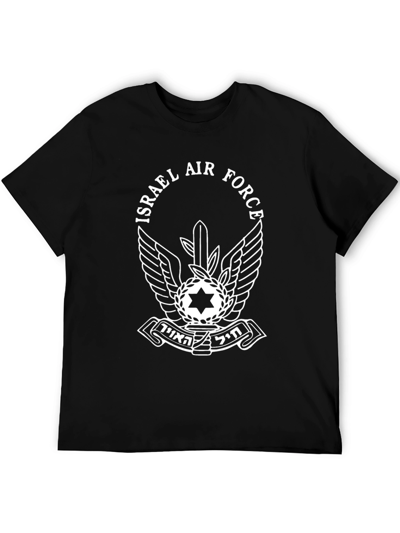 Israeli Air Force Black T-Shirt