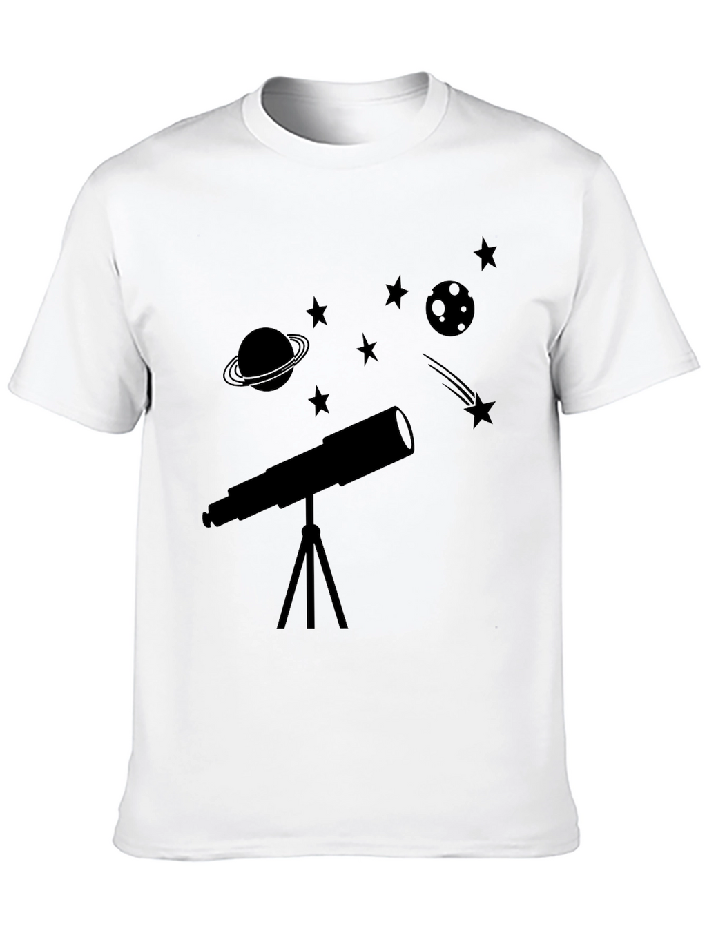 Space Explorer Tee - Telescope & Celestial Design