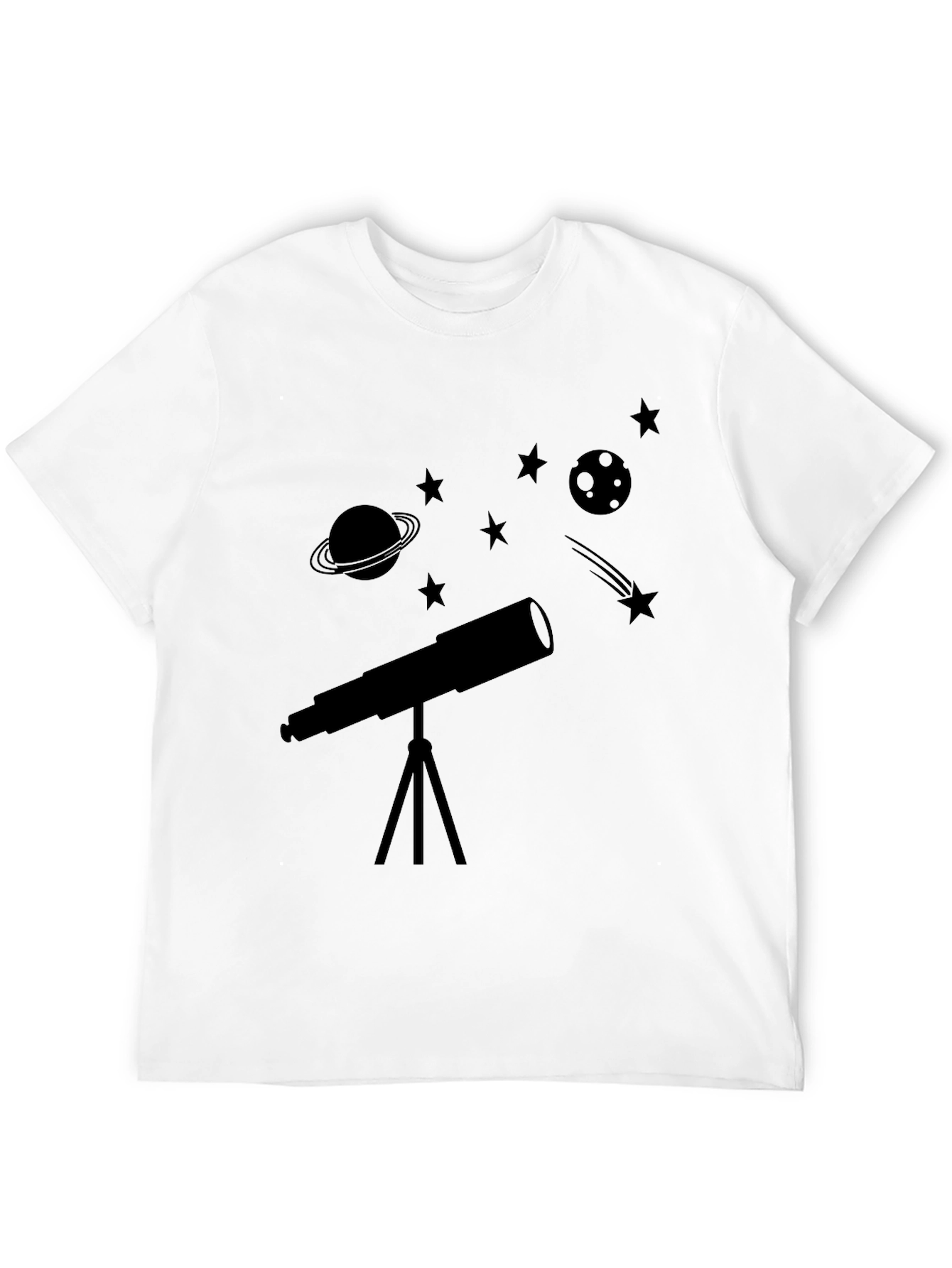 Space Explorer Tee - Telescope & Celestial Design