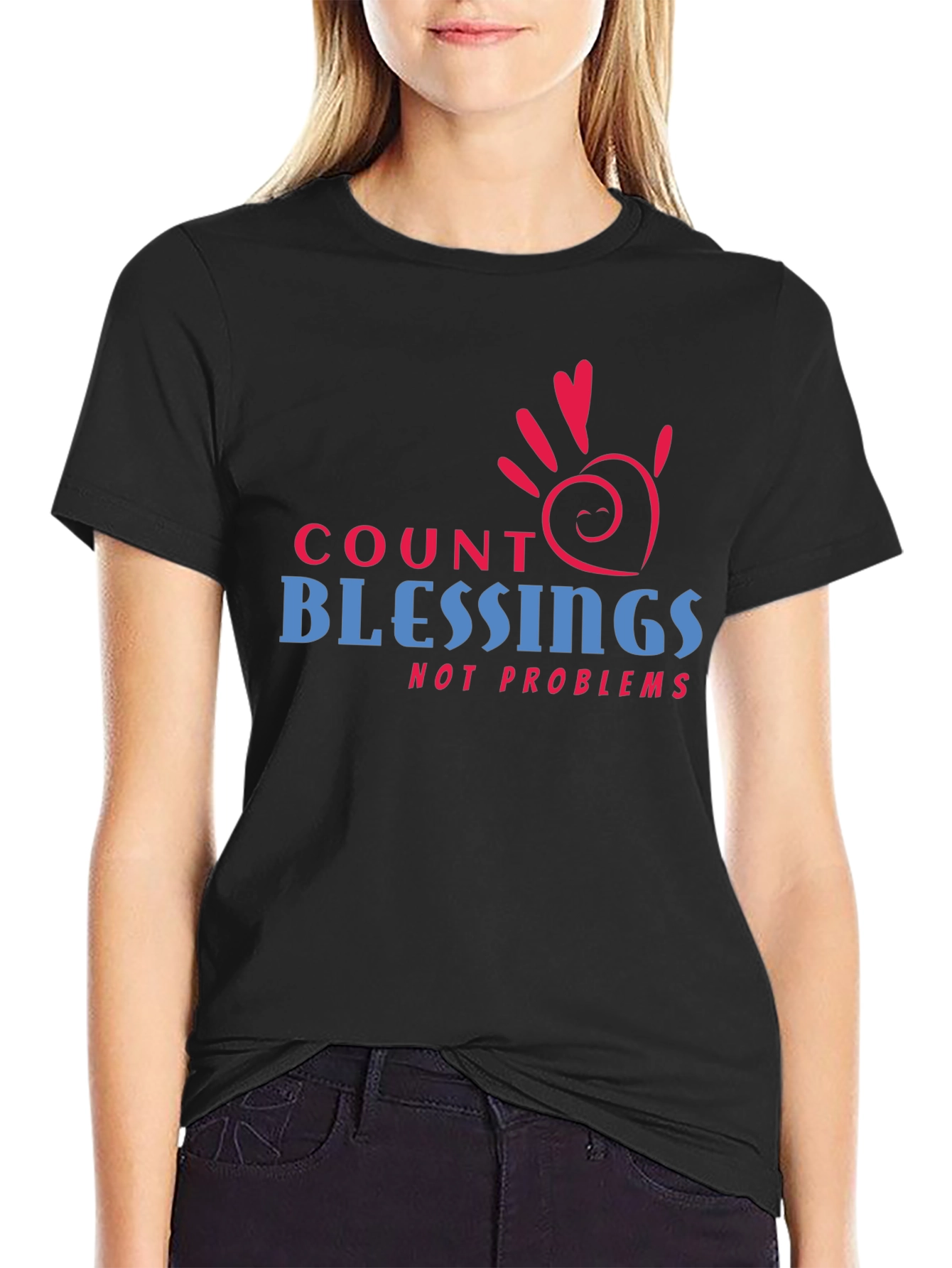 Count Blessings Graphic T-Shirt