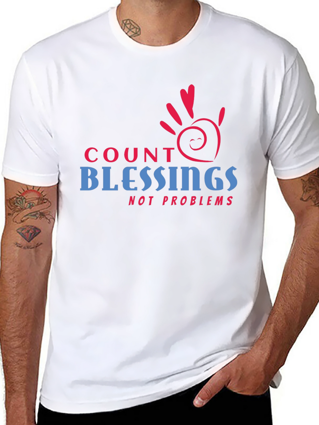 Count Blessings Graphic T-Shirt