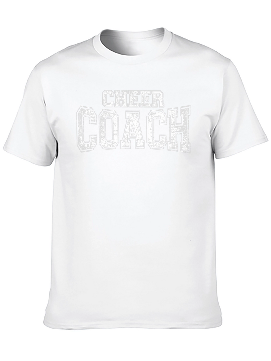 Cheer Coach T-Shirt - Black Cotton Blend