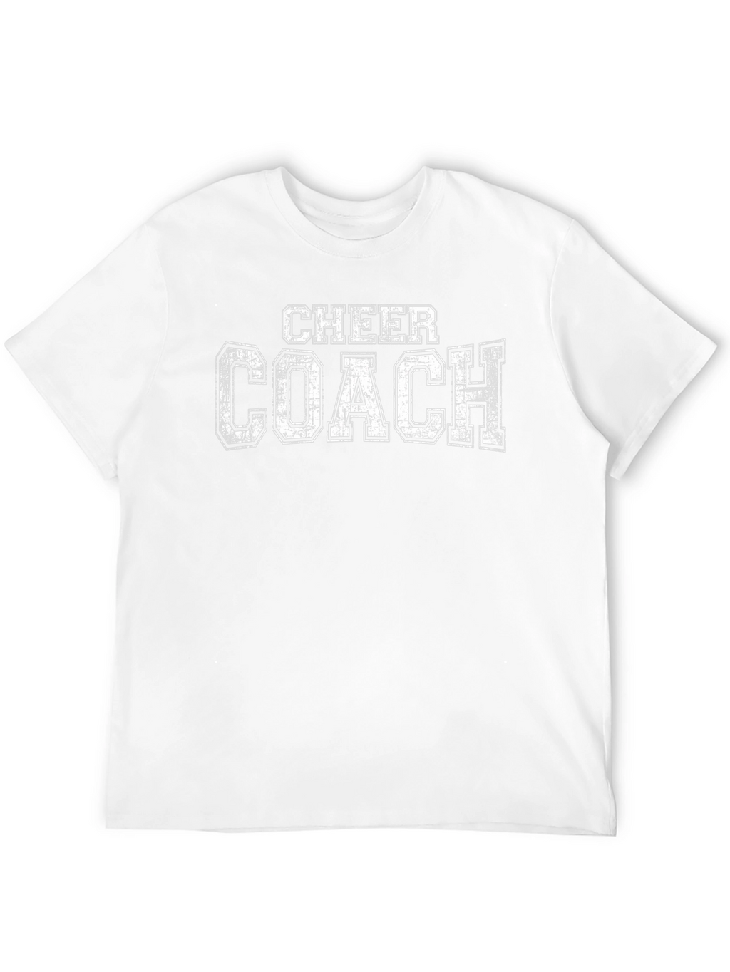Cheer Coach T-Shirt - Black Cotton Blend