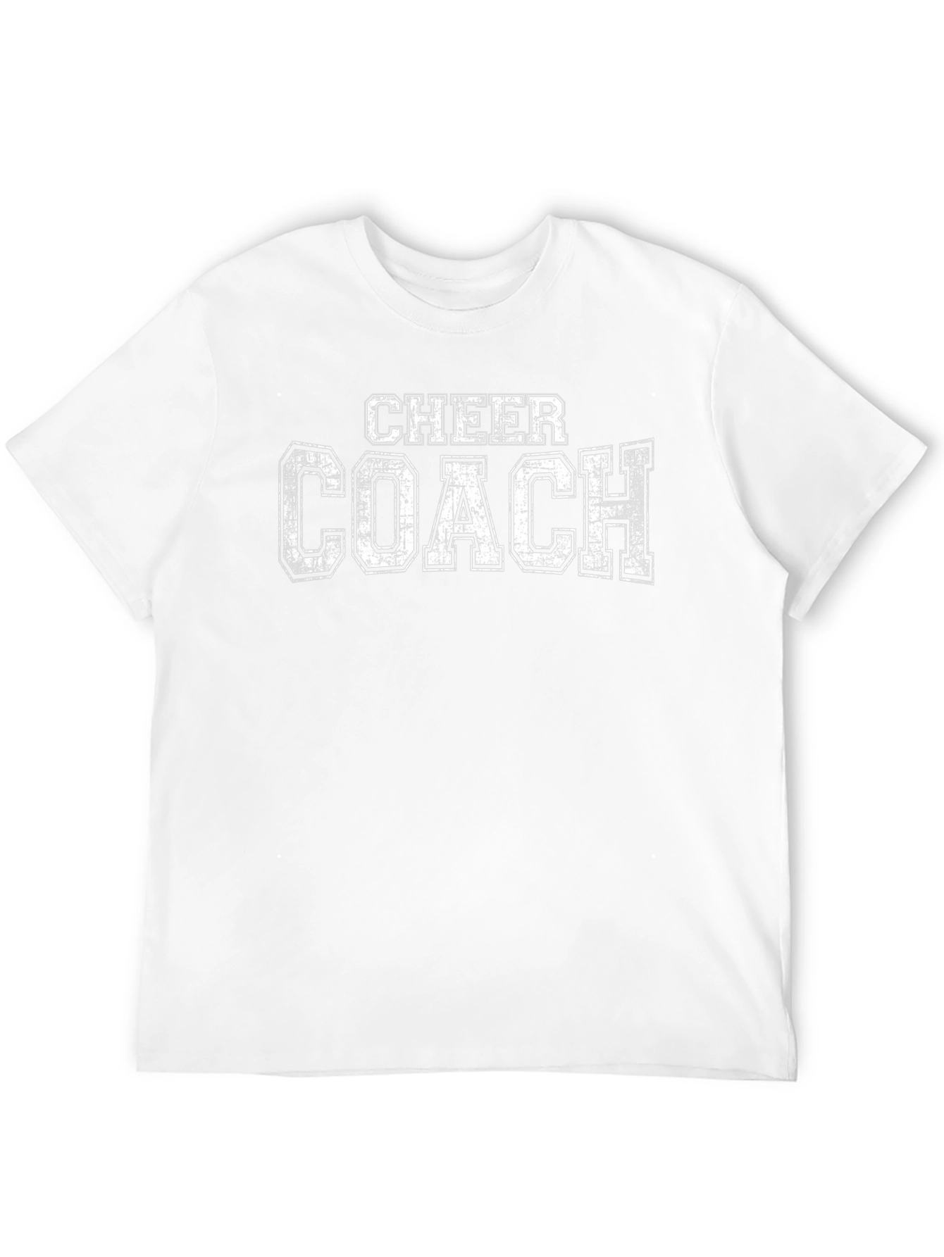 Cheer Coach T-Shirt - Black Cotton Blend