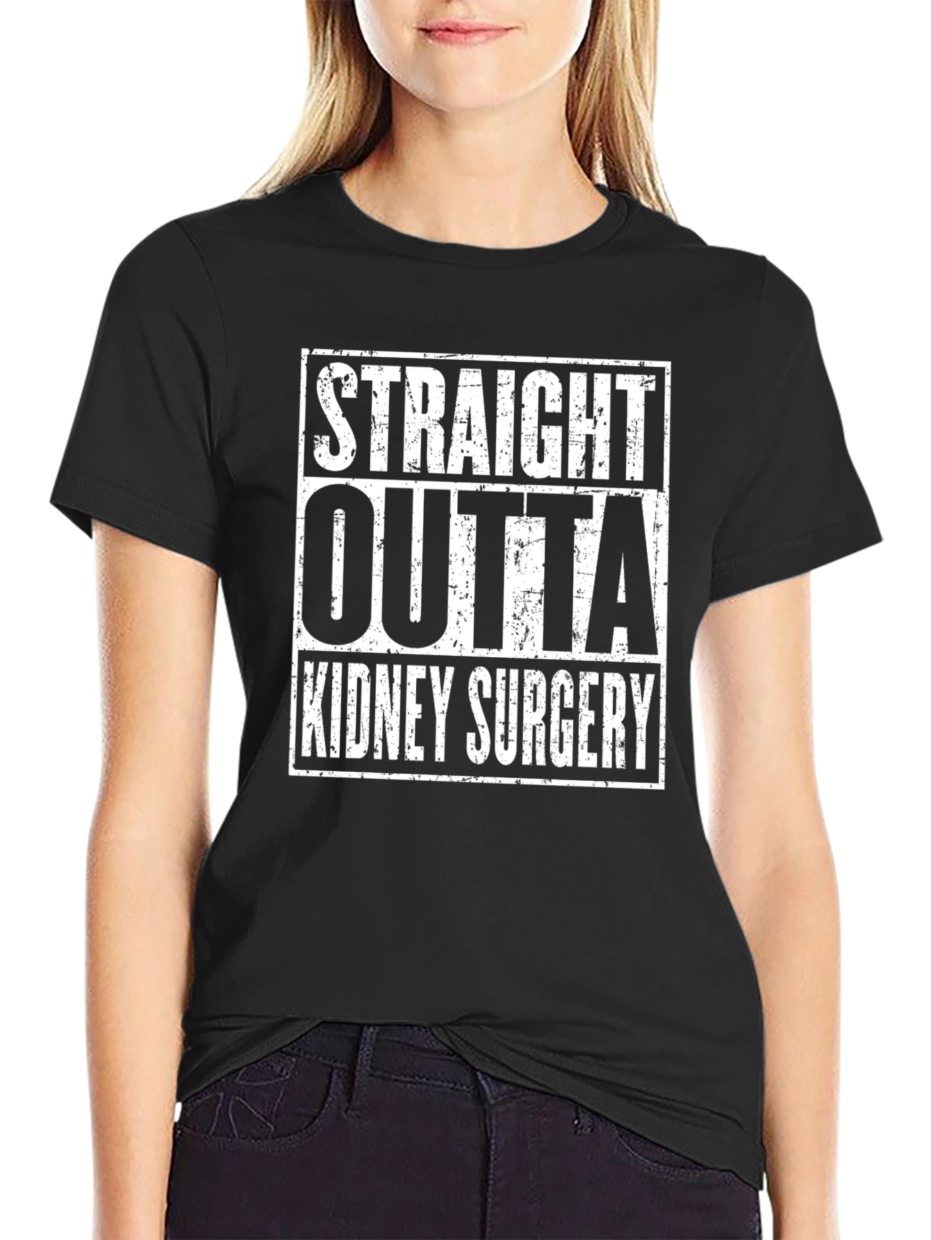 Straight Outta Kidney Surgery Graphic Tee