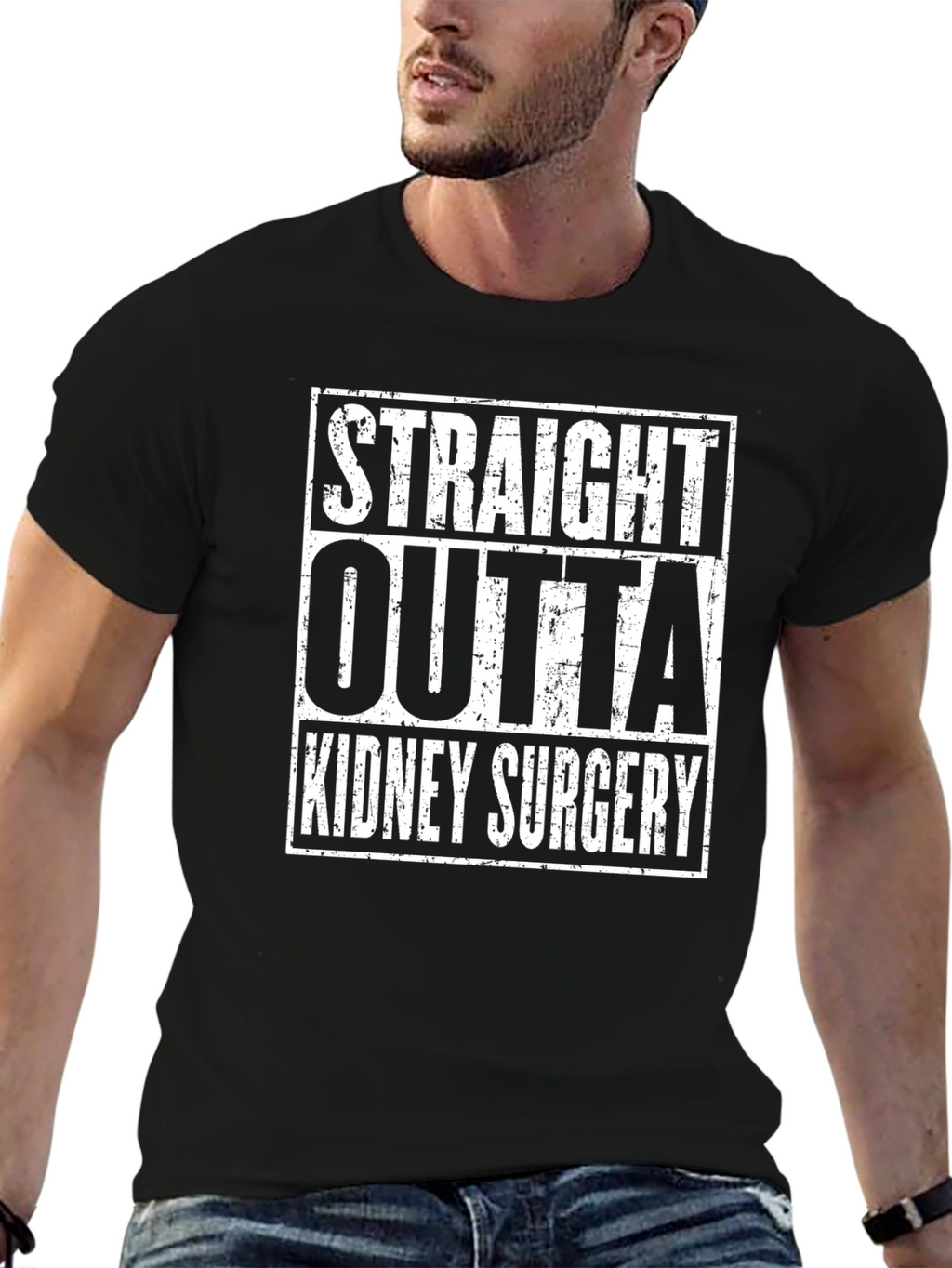 Straight Outta Kidney Surgery Graphic Tee