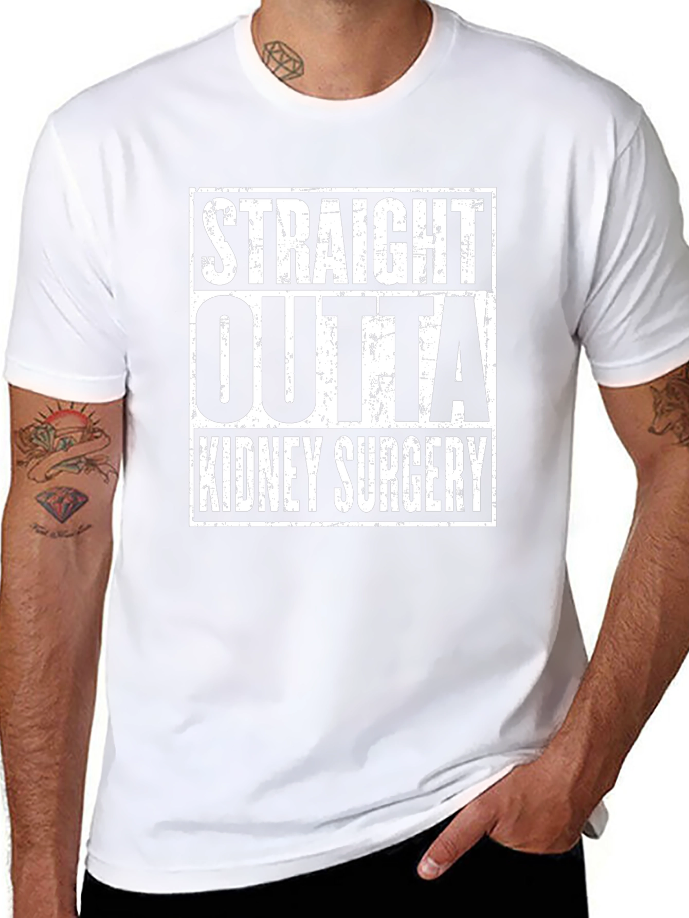 Straight Outta Kidney Surgery Graphic Tee