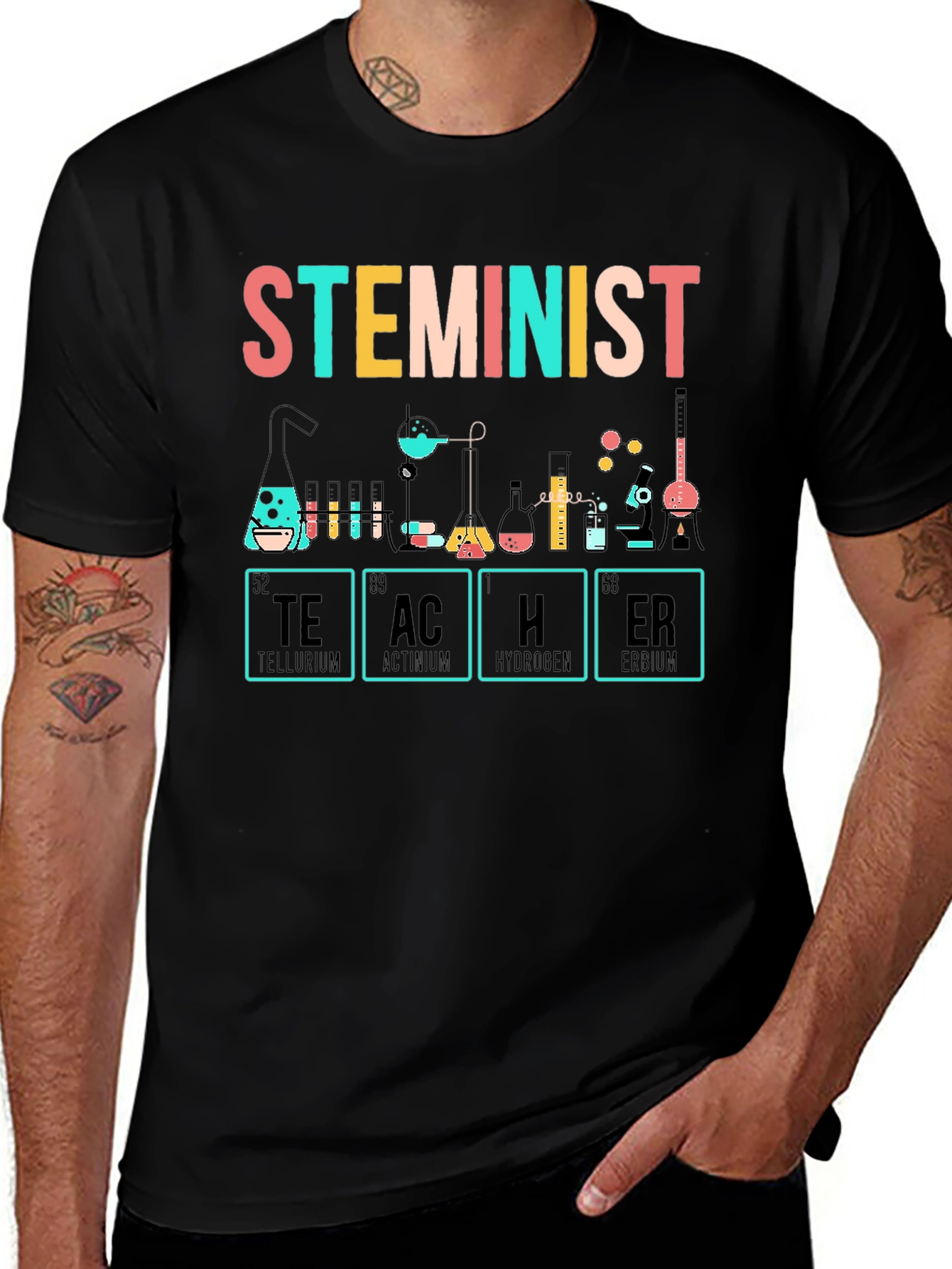 STEMinist Science Teacher T-Shirt