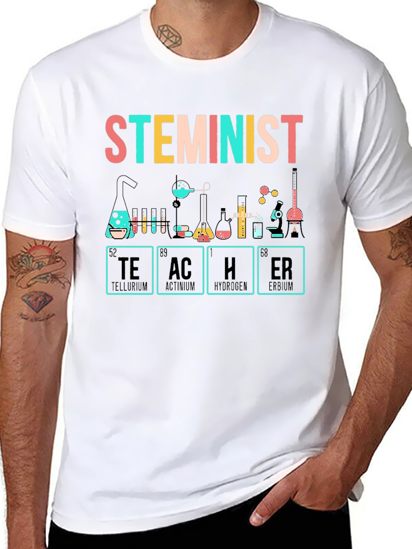 STEMinist Science Teacher T-Shirt
