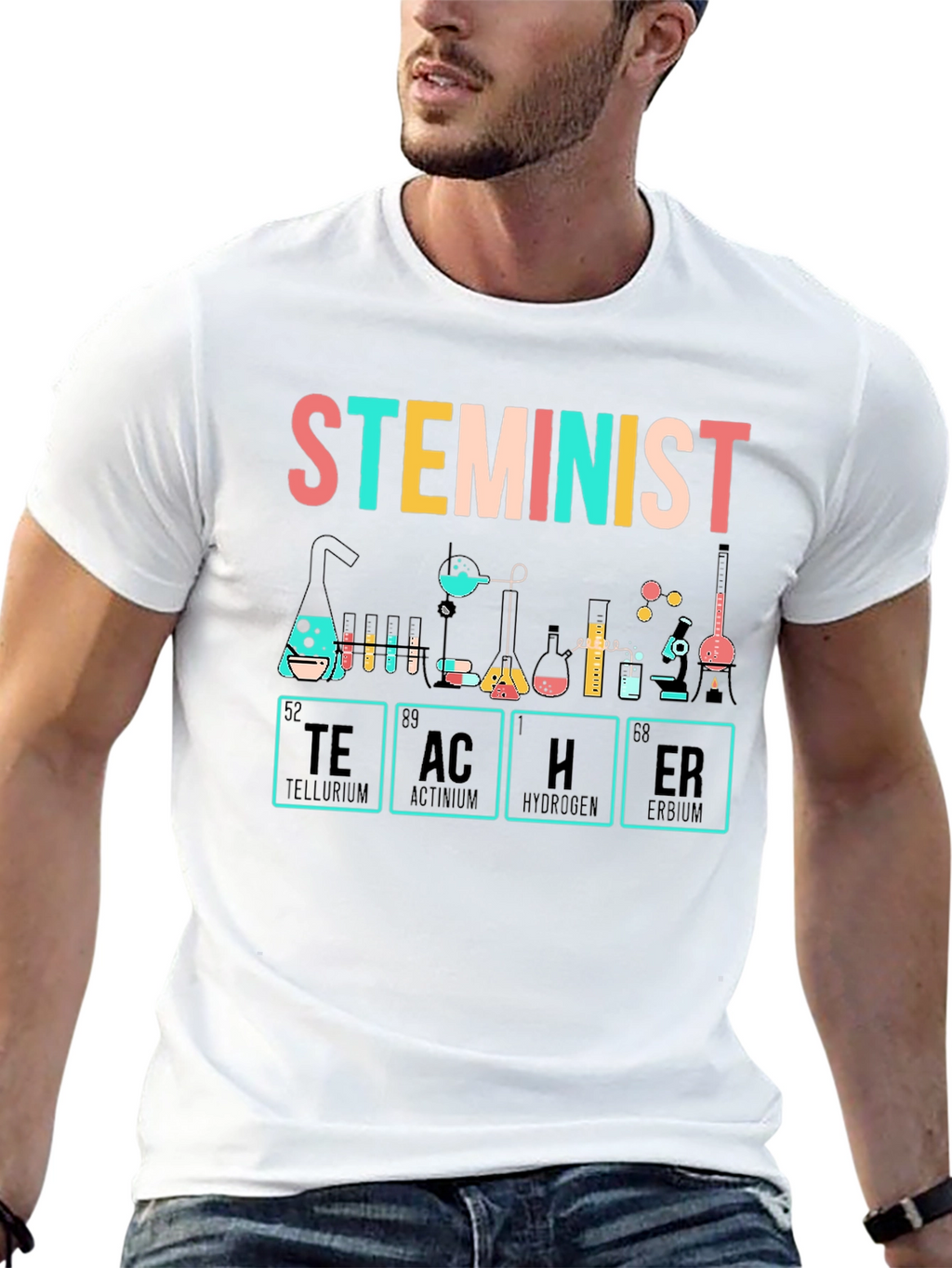 STEMinist Science Teacher T-Shirt