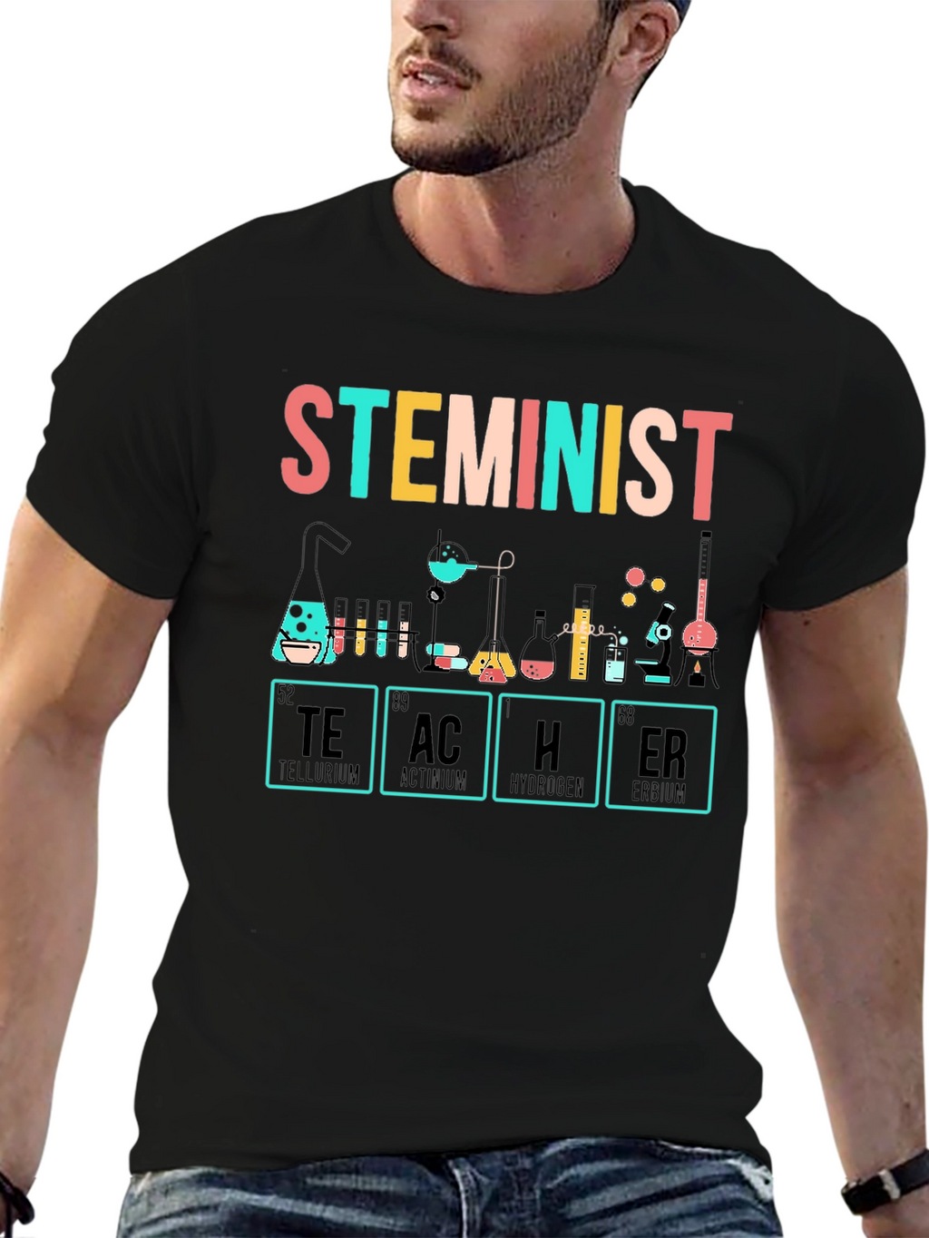 STEMinist Science Teacher T-Shirt