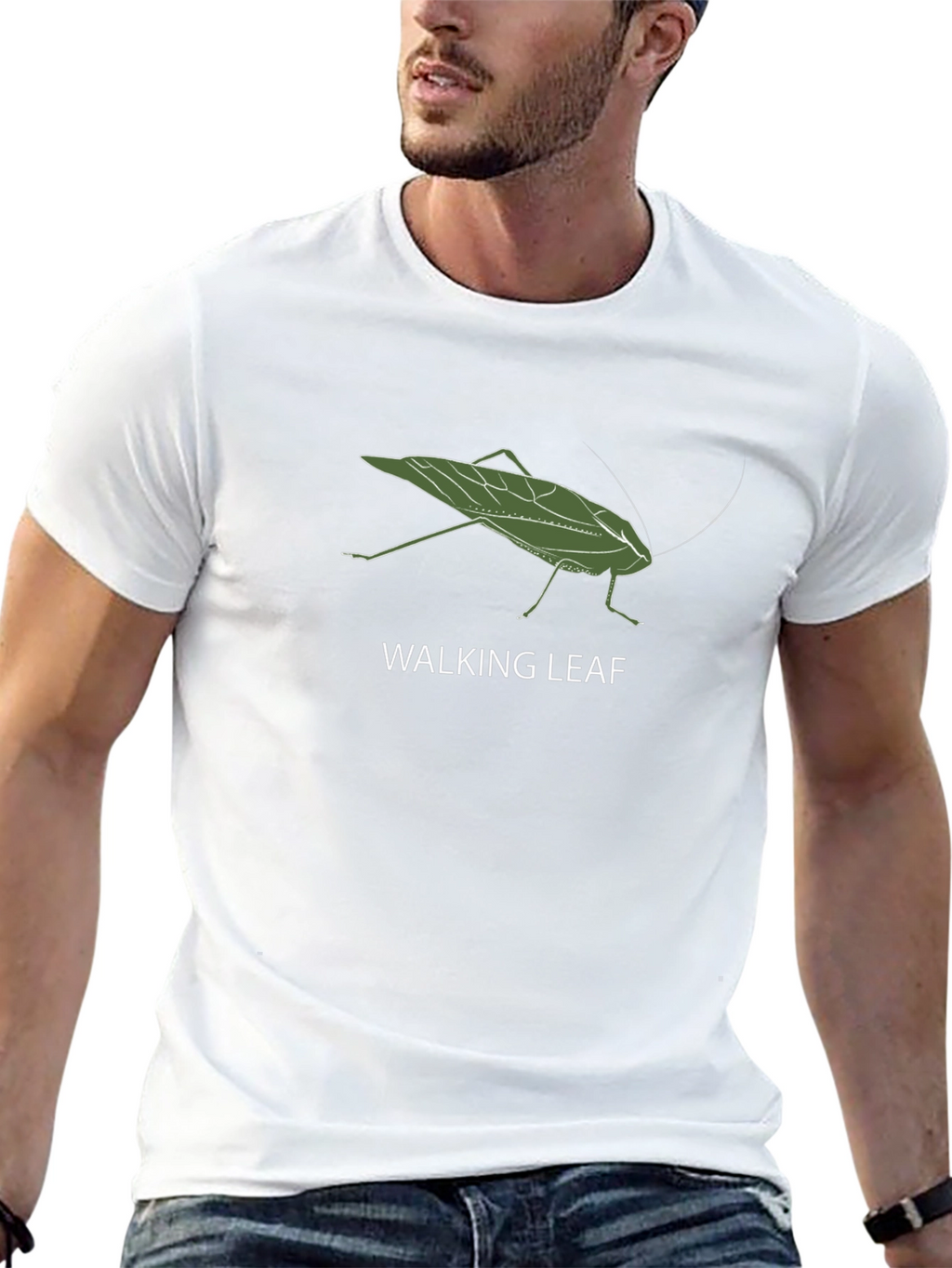 Walking Leaf T-Shirt - Nature Inspired Graphic Tee