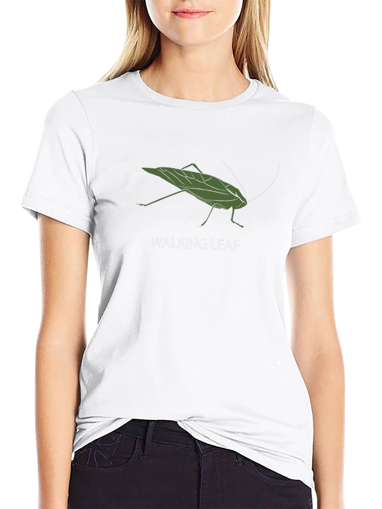 Walking Leaf T-Shirt - Nature Inspired Graphic Tee