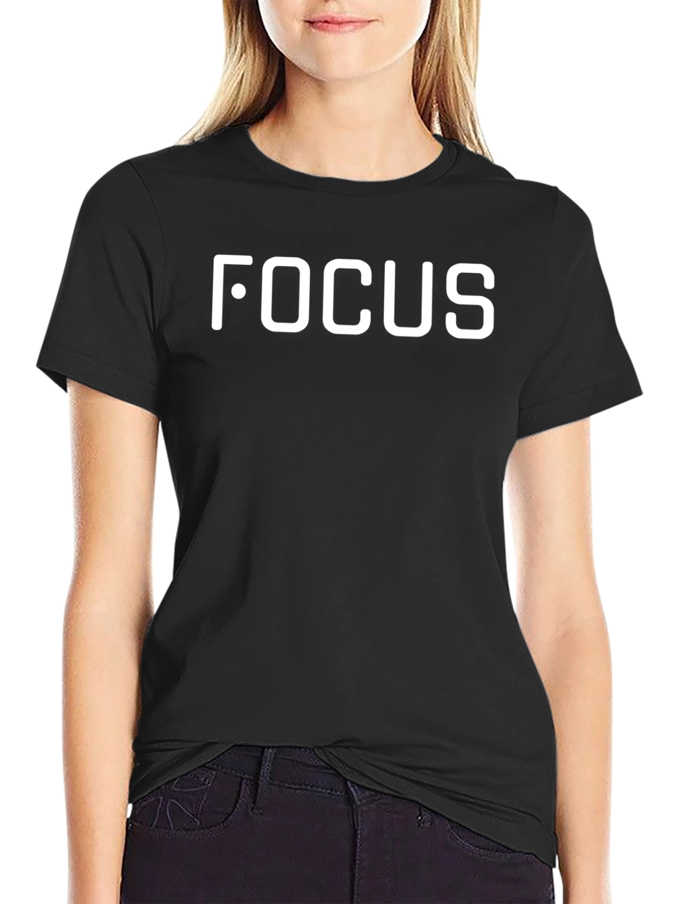 Focus Graphic Tee - Black