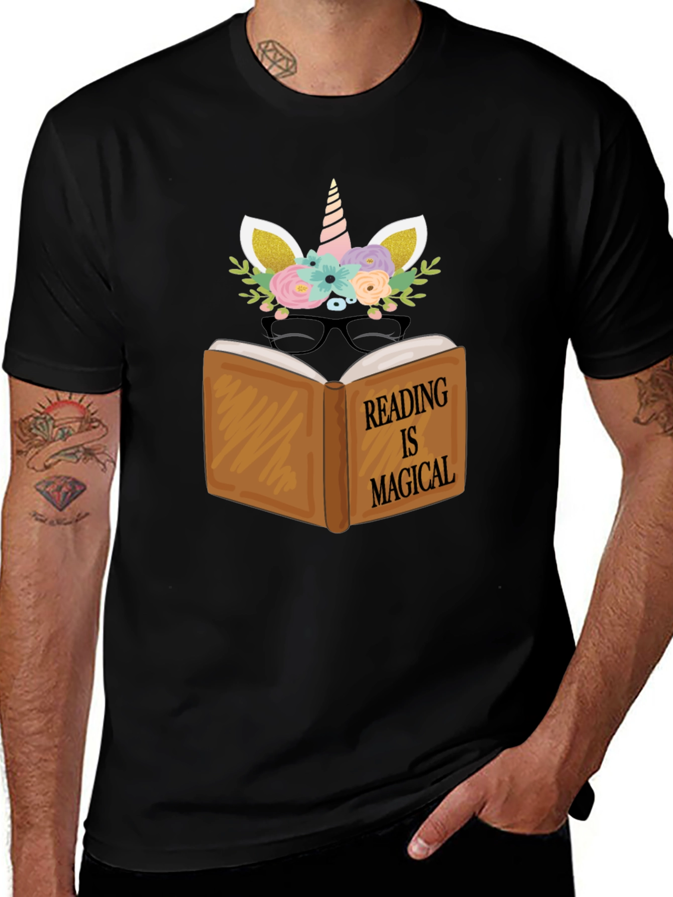 Reading is Magical Unicorn T-Shirt