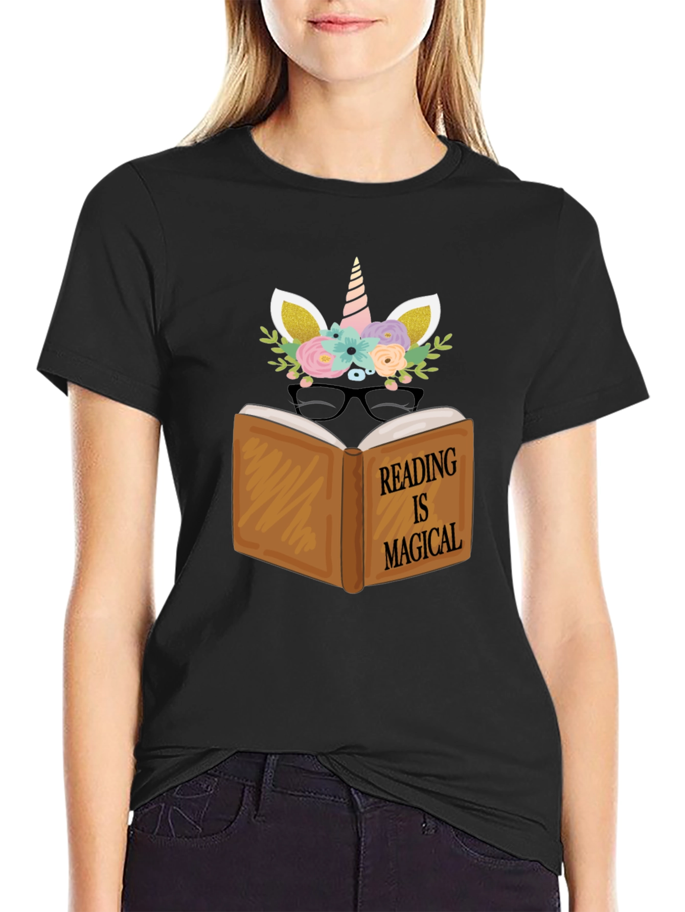 Reading is Magical Unicorn T-Shirt