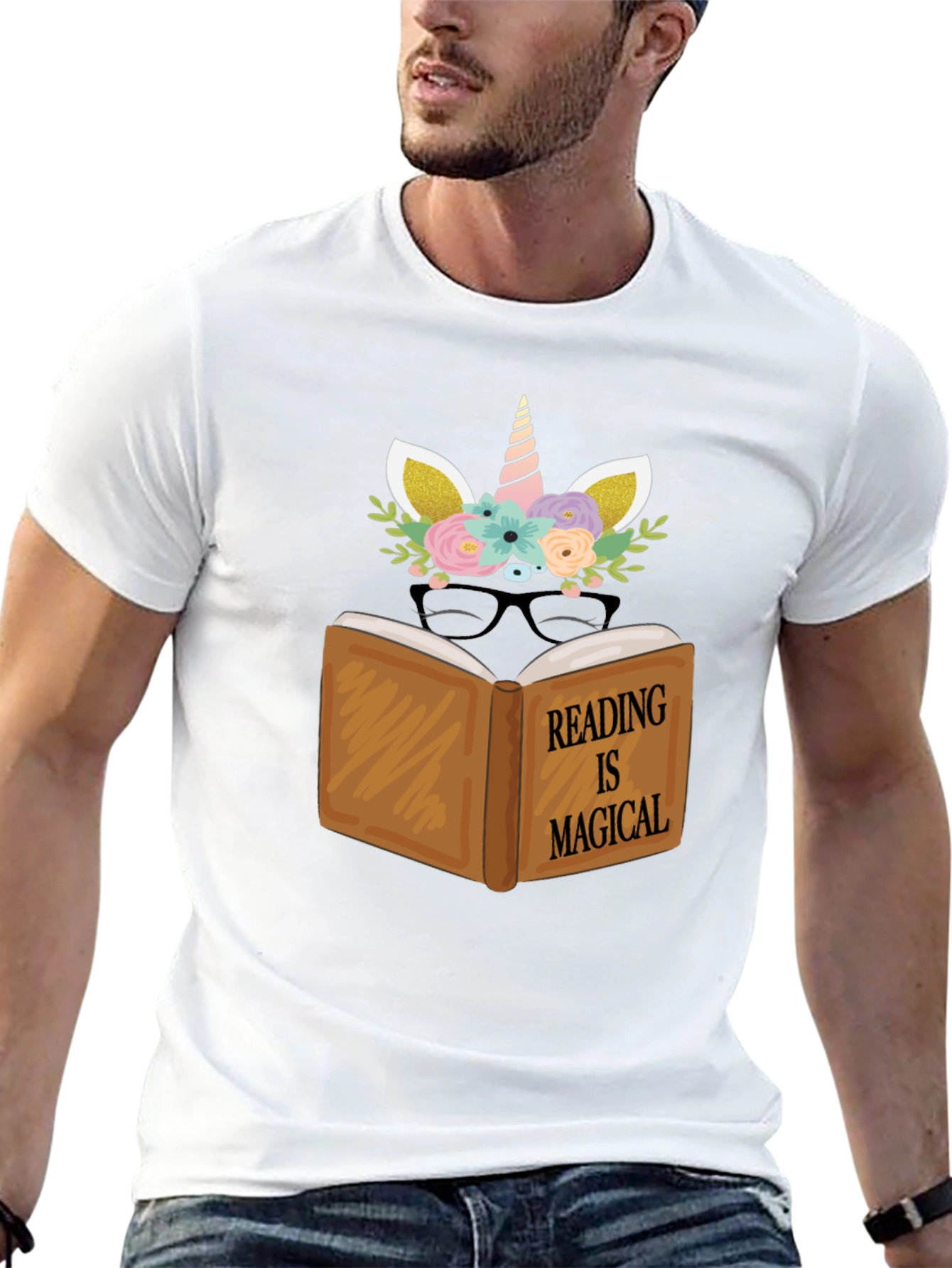 Reading is Magical Unicorn T-Shirt
