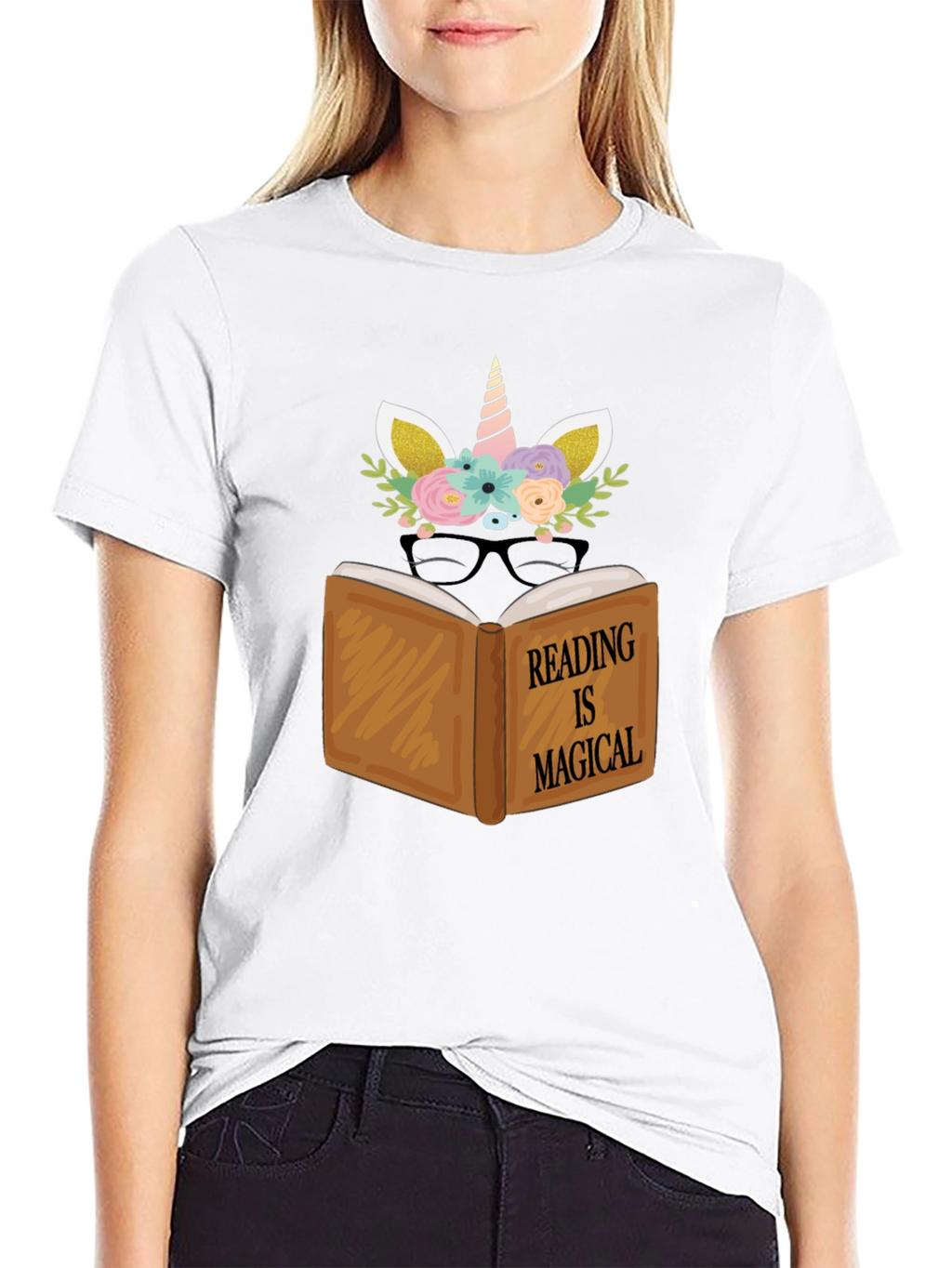 Reading is Magical Unicorn T-Shirt