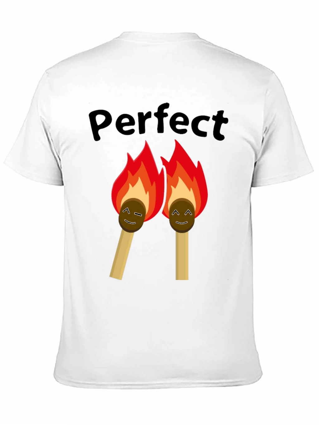 Perfect Match Graphic Tee - Black T-Shirt