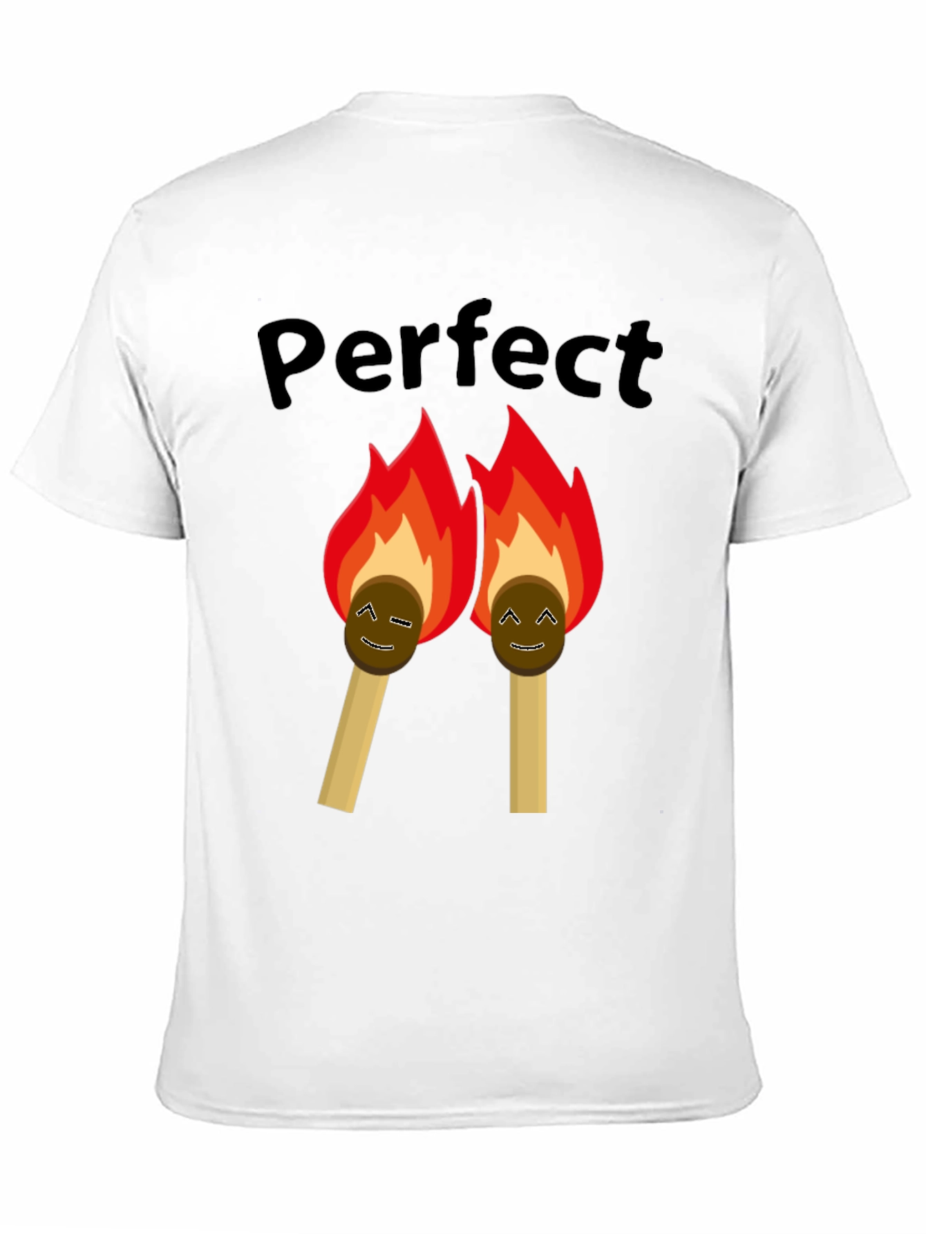 Perfect Match Graphic Tee - Black T-Shirt