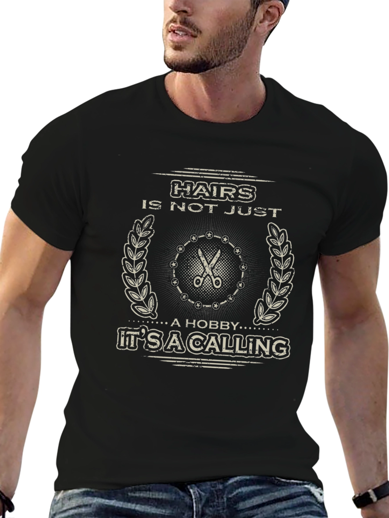 Hair Stylist Calling Graphic T-Shirt