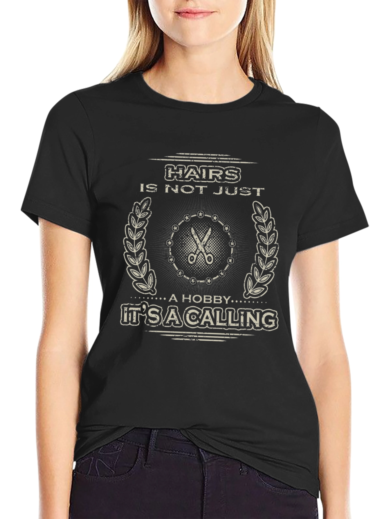 Hair Stylist Calling Graphic T-Shirt