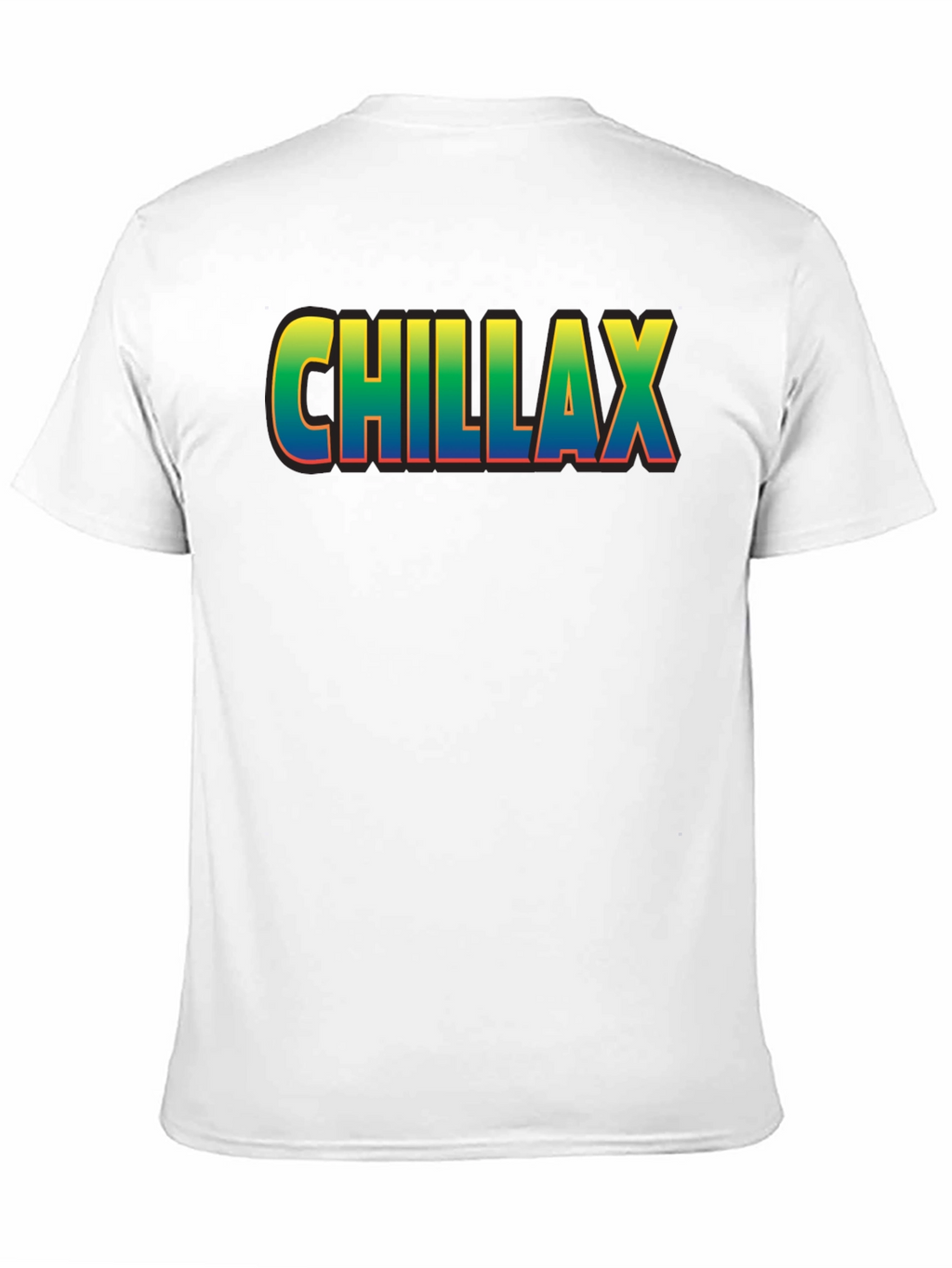 Chillax Graphic Print Crew Neck T-Shirt