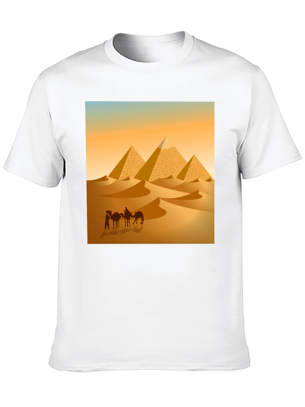 Egyptian Pyramid Desert Graphic Tee