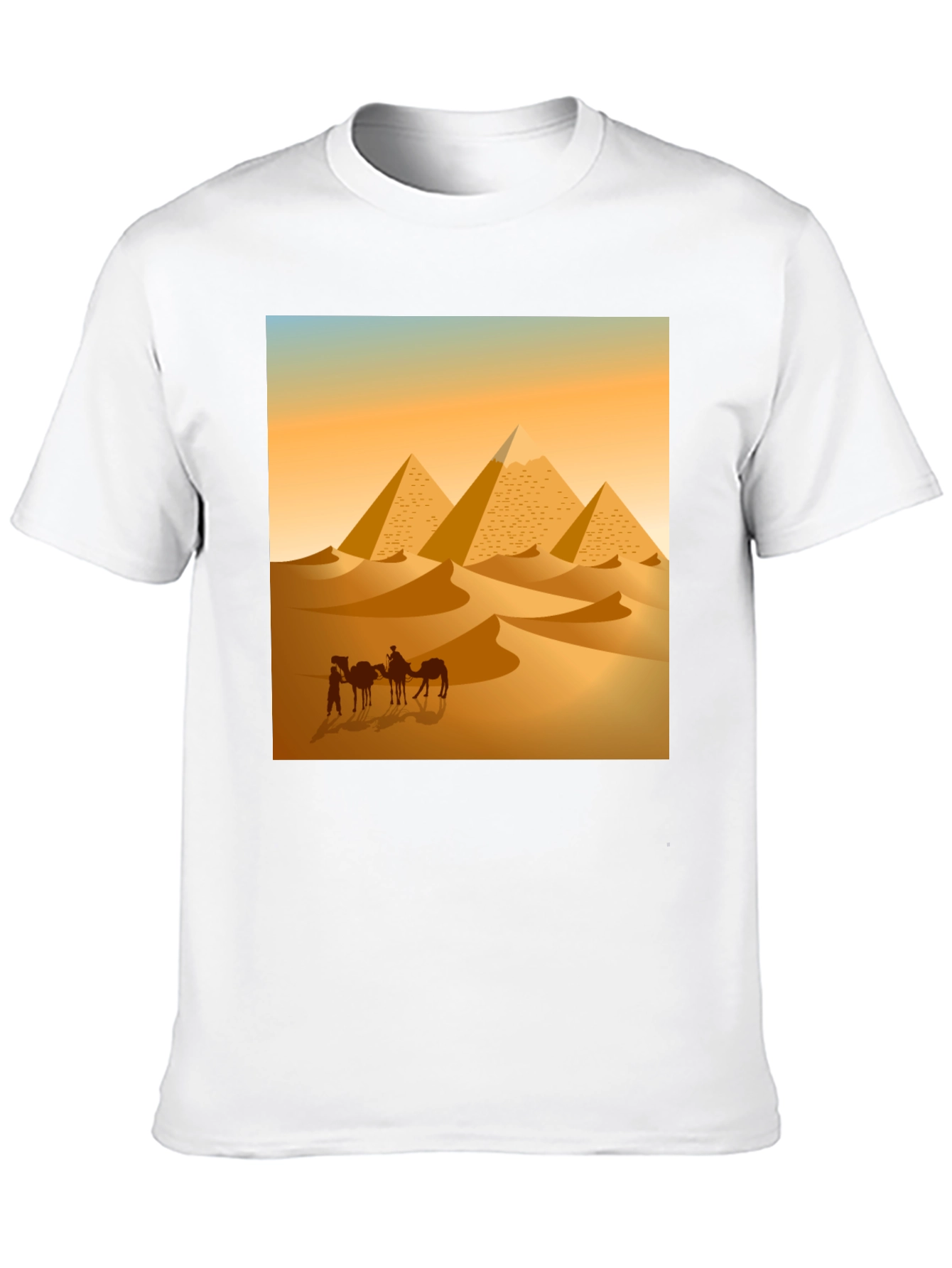Egyptian Pyramid Desert Graphic Tee