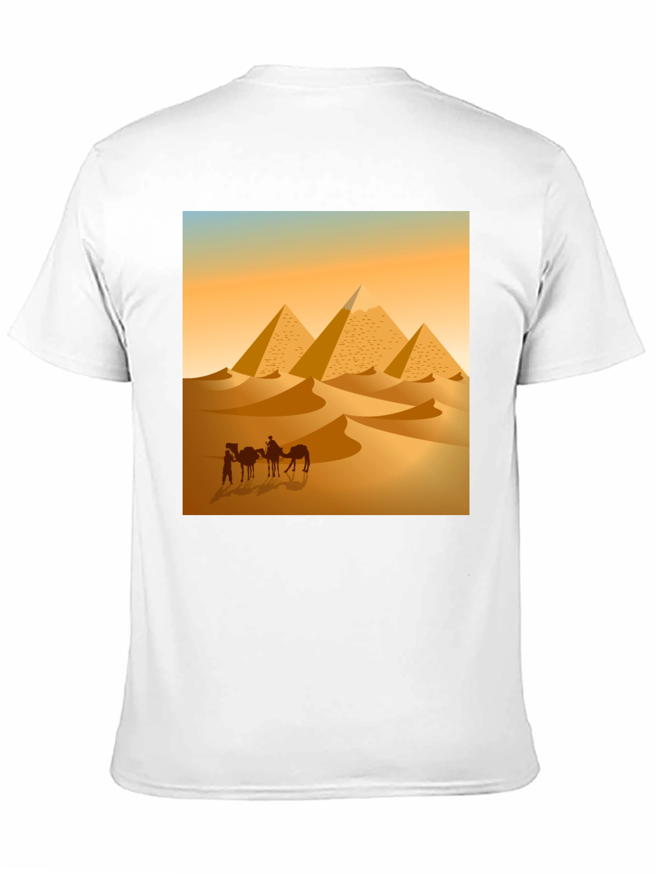 Egyptian Pyramid Desert Graphic Tee