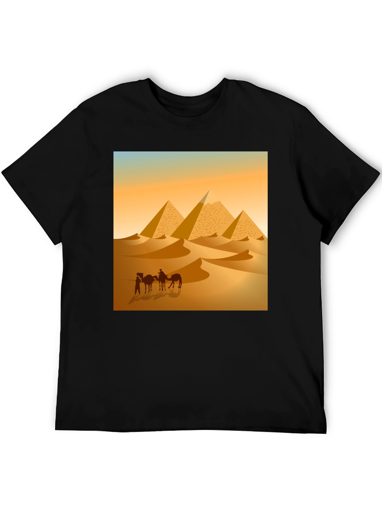 Egyptian Pyramid Desert Graphic Tee