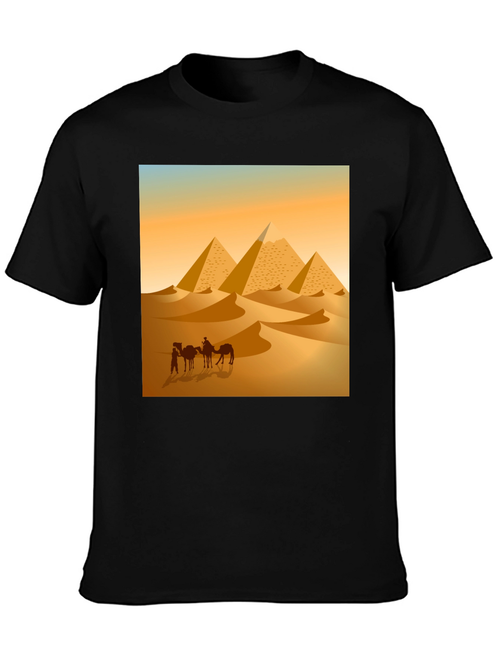 Egyptian Pyramid Desert Graphic Tee