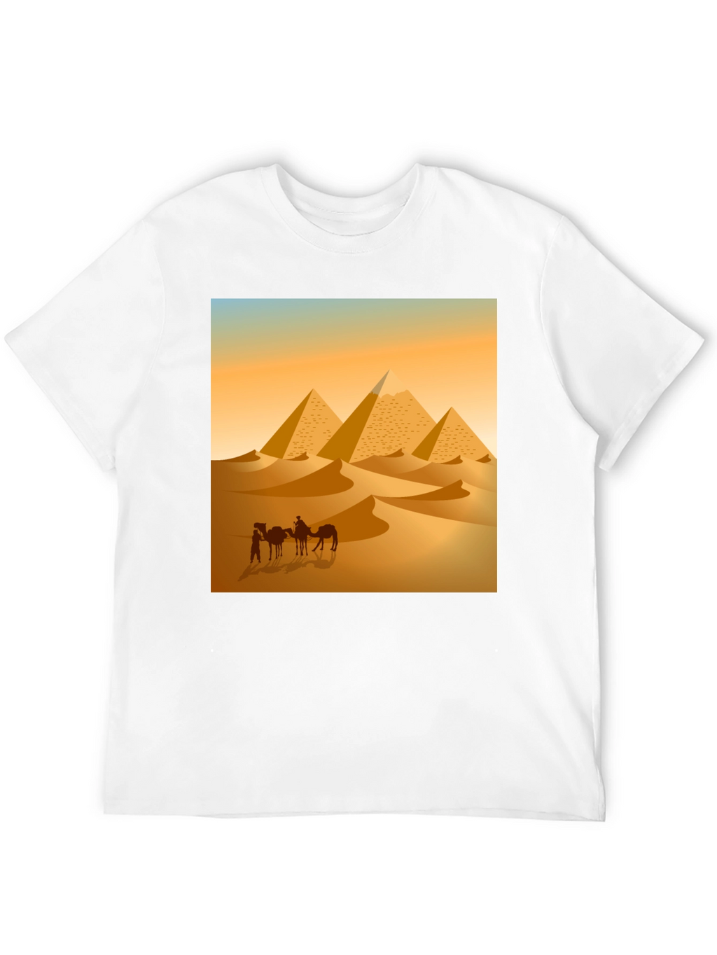 Egyptian Pyramid Desert Graphic Tee