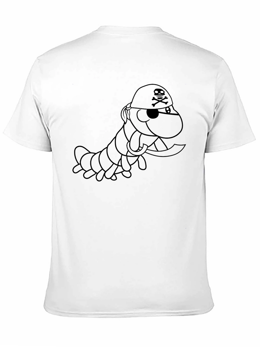 Pirate Caterpillar Graphic Tee