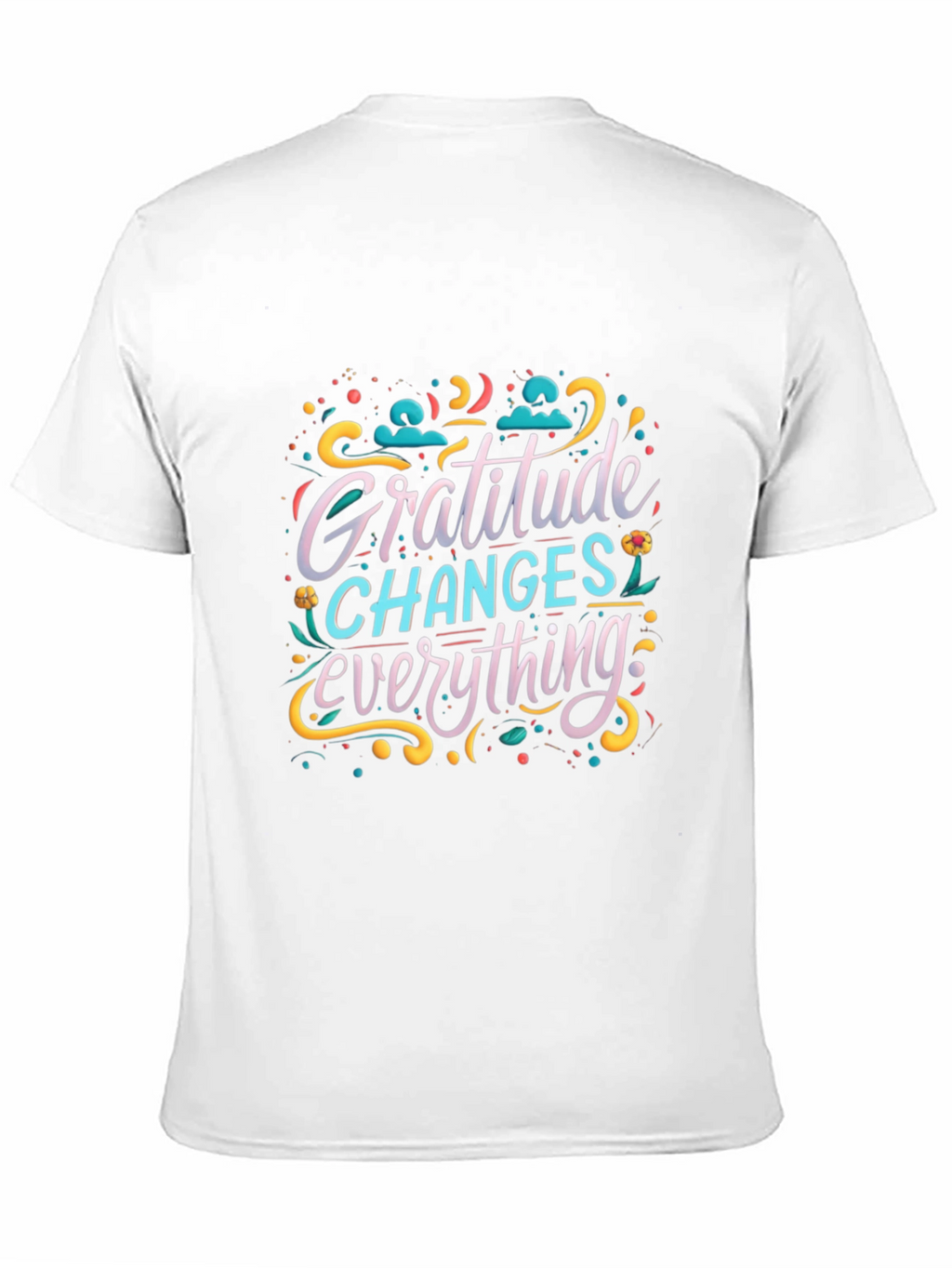 Gratitude Changes Everything Graphic Tee - Black